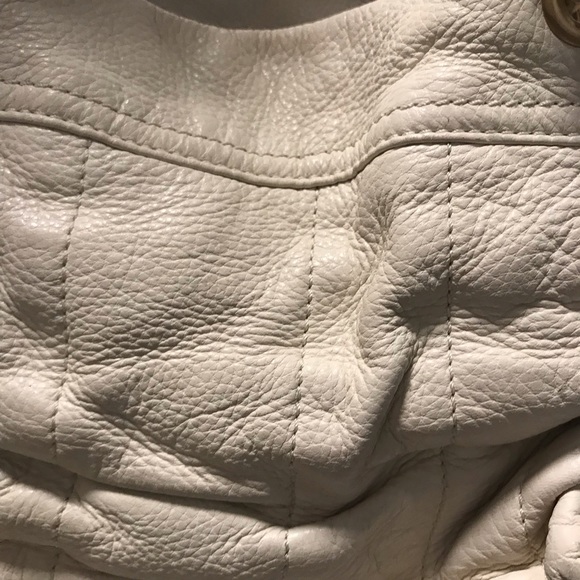 Cole Haan Off-White Gathered Purse - Picture 3 of 16